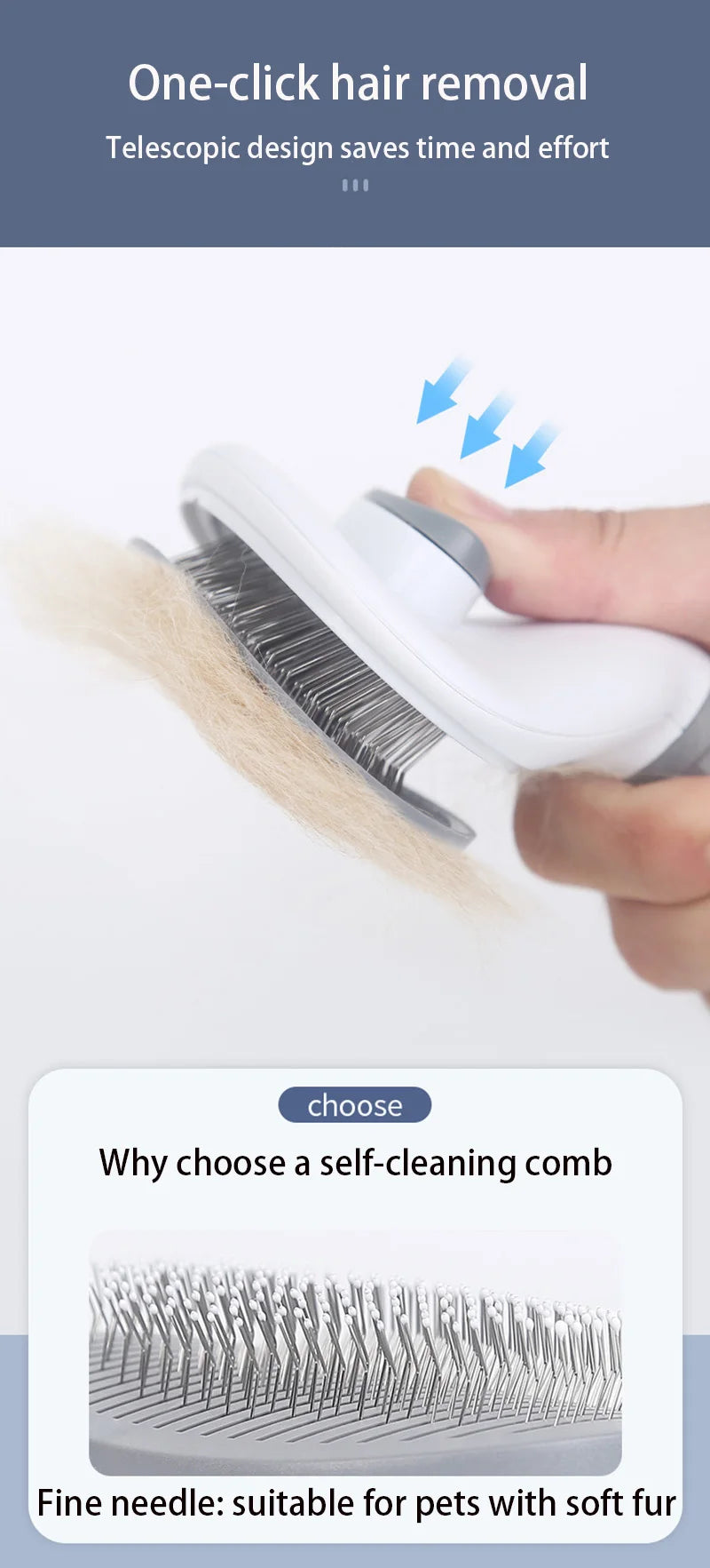 Pawsome Delights™ Hair Brush